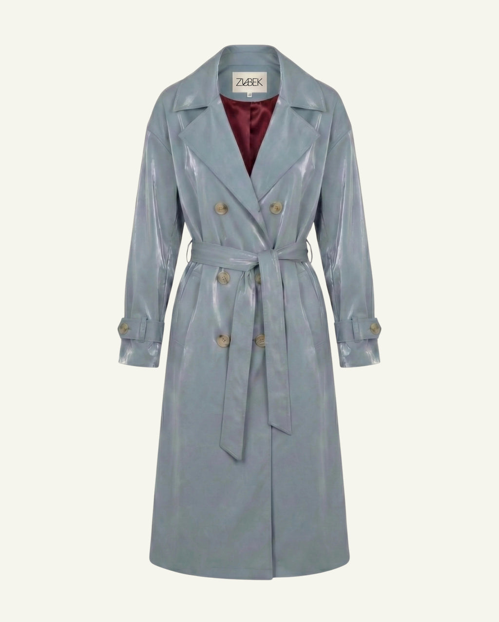 Trench Coat - Light Blue